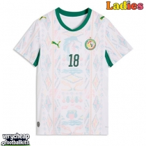 Senegal Ismaila Sarr #18 Replica Home Shirt Ladies World Cup 2026 Short Sleeve